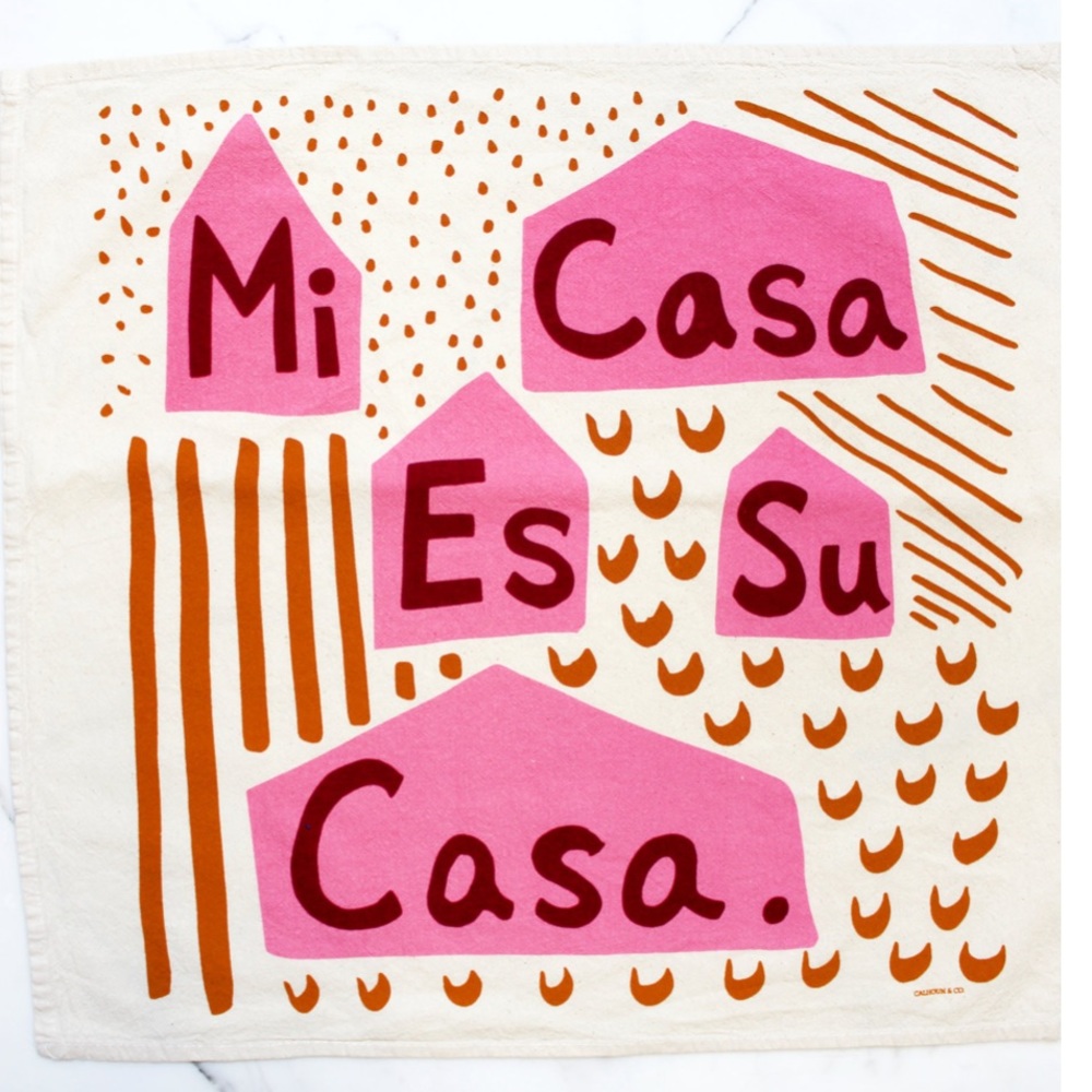 Calhoun & Co. tea towel